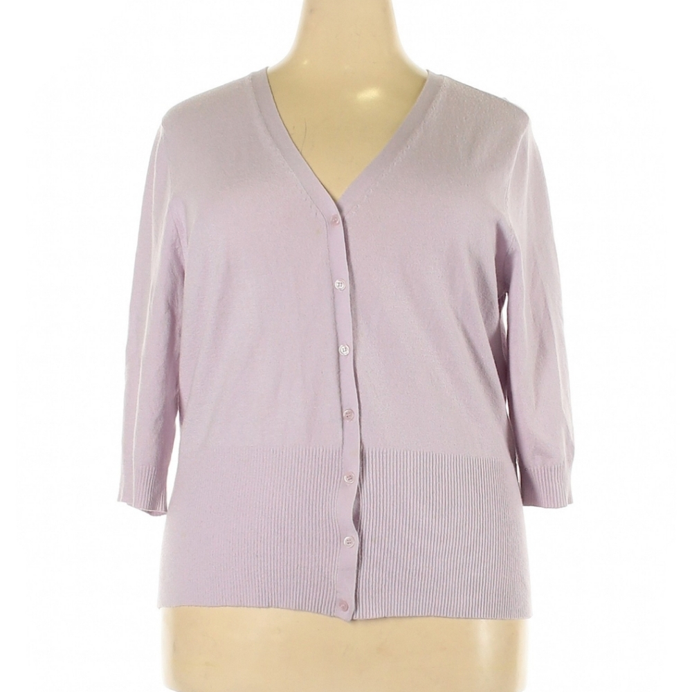 Light lavender 3/4 sleeve Lane Bryant Sweater